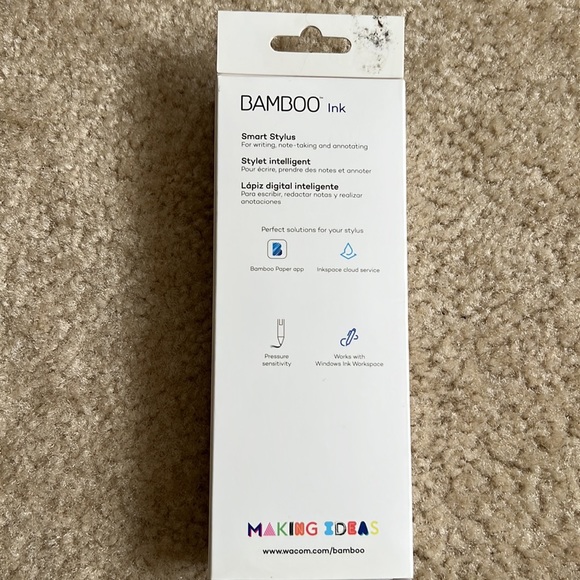 NIB Bamboo Ink Smart Stylus - Picture 3 of 3